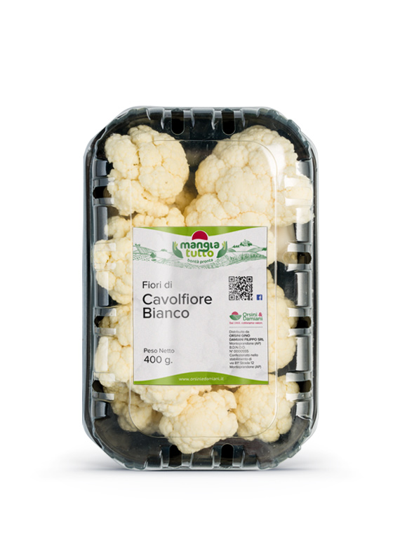 Fiori di cavolfiore bianco - Mangiatutto - Orsini e Damiani
