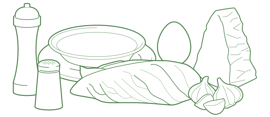 Ricetta cicoria pan di zucchero, cacio e uova | Azienda Ortofrutticola Orsini & Damiani