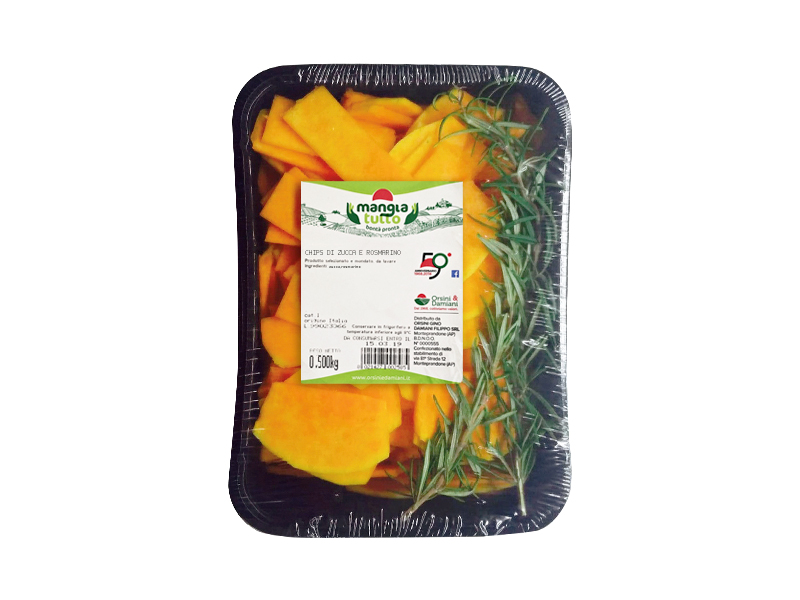 Chips di Zucca e Rosmarino | Linea Mangiatutto | Orsini & Damiani