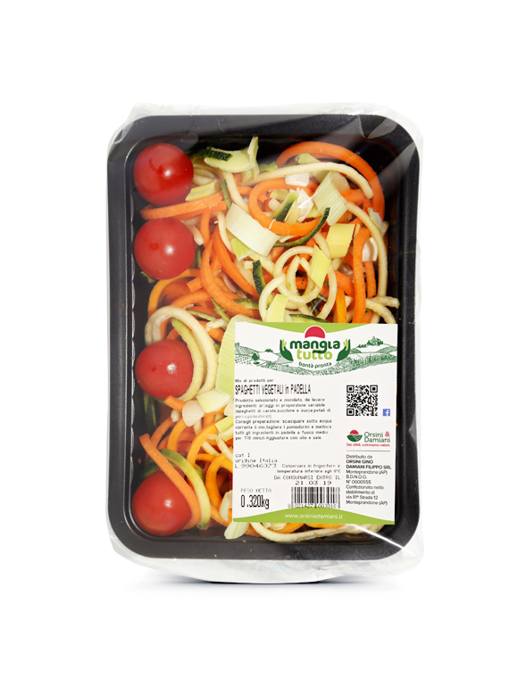 Spaghetti Vegetali in Padella | Linea Mangiatutto | Orsini & Damiani