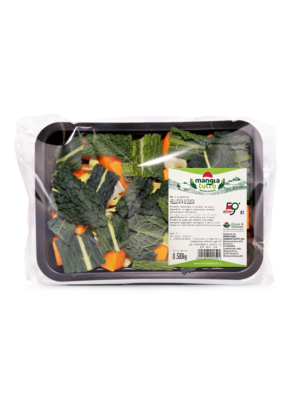 Vellutata di zucca con cavolo nero e porro | Linea Mangiatutto | Orsini & Damiani